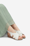Sandály Lasocki WB-ELIA-03 Přírodní kůže (useň) - Lícová