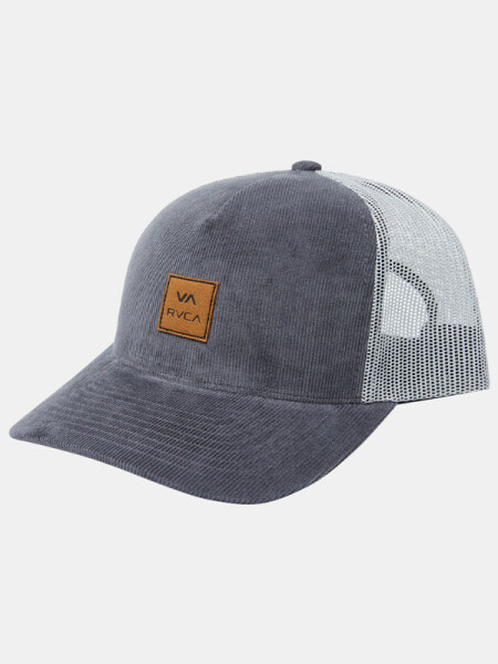 RVCA ATW CORD DARK GREY pánská baseballka