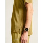 Běžecké tričko CRAFT ADV Trail Wool SS - zelené Velikost textilu: S