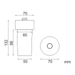 ND Nimco - náhradní nádobka 1029W 1029W