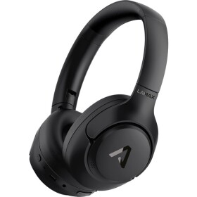 LAMAX NoiseComfort2 ANC černá / Bezdrátová sluchátka s mikrofonem / Bluetooth 5.3 / USB-C / cestovní pouzdro (LXOHMNCANC2BA)