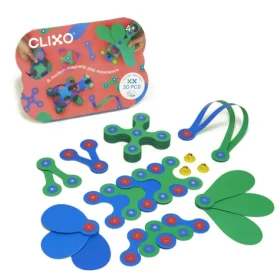 Clixo Crew Blue Green Magnetická stavebnice