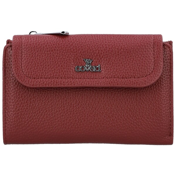 Stylová dámská koženková peněženka Coveri Deana, vínová