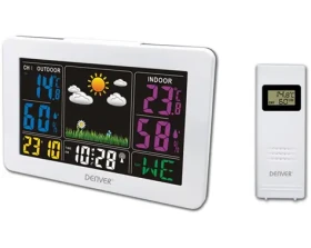 Denver WS-540 bílá / meteostanice / měření teploty a vlhkosti (dws540w)