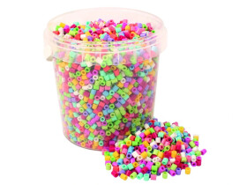 Zažehlovací korálky v kbelíku 5000 ks - happy mellow