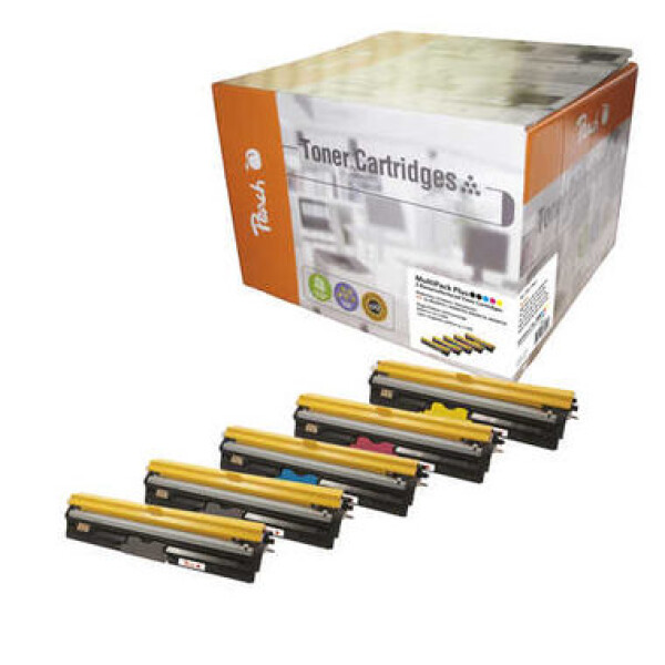 Peach remanufactured alternativní toner / C110, C130n / 5x2.500 stran / MultiPack Plus (0F111861)