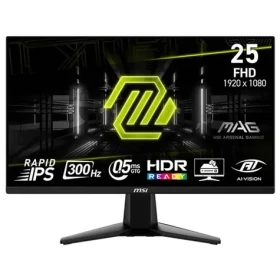 24.5" MSI MAG 255XF černá / LED / 1920 x 1080 / IPS / 16:9 / 0.5ms / 1000:1 / 250cd-m2 / HDMI+DP / VESA (MAG 255XF)