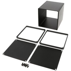Hammond Electronics 1455NS1201BK univerzální pouzdro 120 x 103 x 103 hliník extrudovaný černá 1 ks