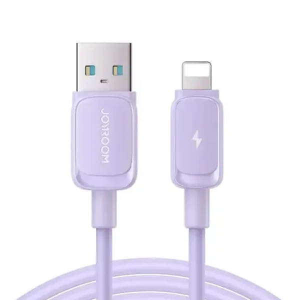 Joyroom S-AL012A14 Nabíjecí kabel USB-A (M) - Lightning (M) 2.4A 1.2m fialová (S-AL012A14 1.2m-Purp)