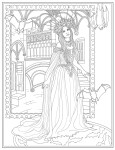 Creative Haven Gothic Fantasy, antistresové omalovánky, Marty Noble