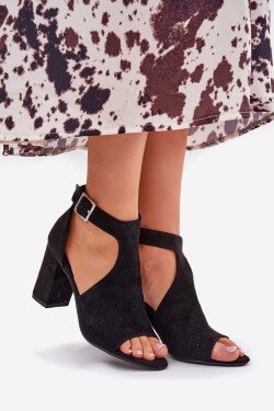 Sandály na podpatku model 209916 Step in style 38