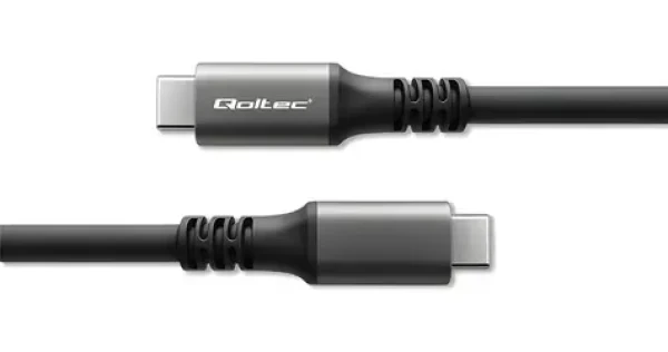 Kabel USB4 USB-C černá 1 m / Kabel USB-C / Thunderbolt 3/4 / 40 Gbps / PD 240 W (50669)