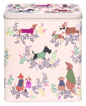Plechovka velká obdélníková Dapper Dogs