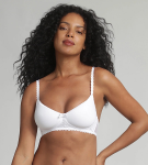 Dámská podprsenka bez kostic PLAYTEX WIREFREE PADDED BRA - PLAYTEX - bílá 75 C