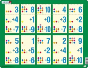 LARSEN Puzzle Sčítání do deseti II
