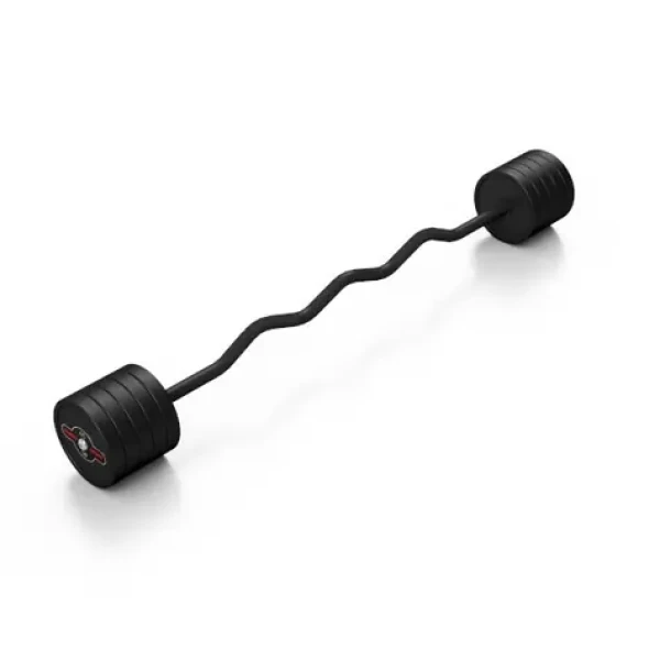 MARBO MW-SG-45-L Lomená, obouruční činka, 45 kg, černá (5901720128454)