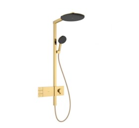 HANSGROHE - Raindance Alive S Sprchový set s termostatem, průměr 30 cm, 3 proudy, leštěný vzhled zlata 24595990
