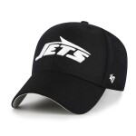 47 Brand Pánská kšiltovka New York Jets NFL Black & White MVP Adjustable