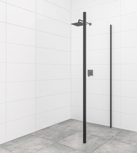 Boční zástěna ke sprchovým dveřím 80 cm SAT TEX BB SATSTENATEXD80C SATSTENATEXD80C