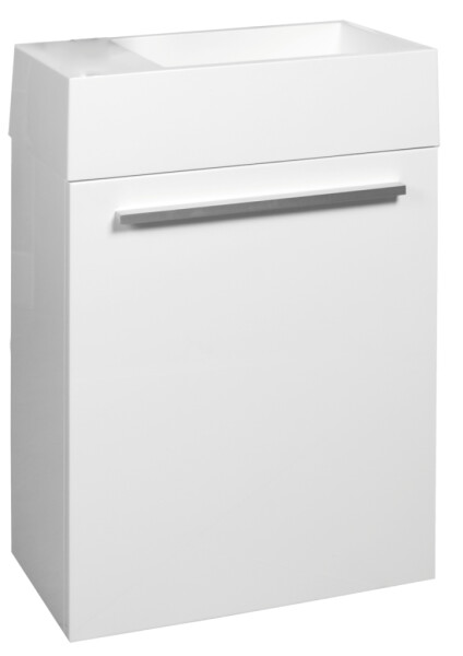 Koupelnová skříňka s umyvadlem Naturel Verona 46x26 cm bílá VERONA46WH VERONA46WH