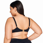 Horní díl plavek 313 black plus - AVA černá 90/G