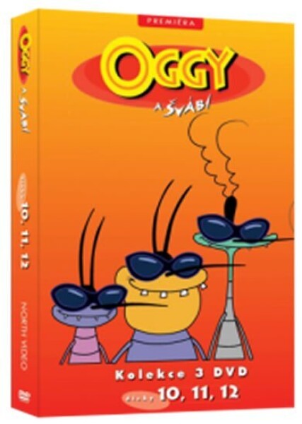 Oggy a švábi 10 - 12 / kolekce 3 DVD