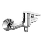 Mereo Sprchový set: Nástěnná sprchová baterie 100 mm, se sprch. soupravou, talířovou a ruční sprchou CB610AZL