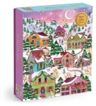 GALISON Fóliové puzzle Joy Laforme Zasněžená vesnice