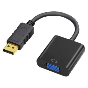 Adaptér DisplayPort na VGA IADPVGA / Redukce / DisplayPort (M) - VGA (F) / stříbrná / 1080p (iadpvga)