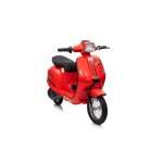 Mamido Dětský elektrický skútr Retro 23 červený