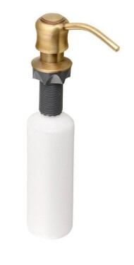 SAPHO - Zápustný dávkovač mýdla, retro, bronz SP004