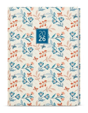 Týdenní diář 2026 Oskar Lamino A5 Motýli