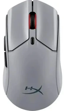 HyperX Pulsefire Haste 2 Pro šedá / Herní bezdrátová myš / optická / 26000 DPI / 6 tlačítek / USB / BT / 2.4GHz (A1KY5AA)
