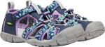 Dětské sandály Keen Seacamp II CNX YOUTH black iris/african violet Velikost: