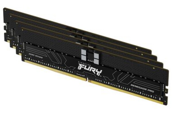 Kingston FURY Renegade 128GB (4x32GB) 5600MHz / DDR5 / DIMM / CL28 / ECC / EXPO (KF556R28RBE2K4-128)