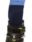 Pánské merino lyžařské ponožky ICEBREAKER Mens Ski+ Light OTC, Roylnav/Dawn/Midnightnavy velikost: 47-49 (XL)
