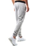 Pánské teplákové kalhoty šedé Dstreet UX2214 XL