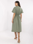 Šaty MI SK 109898.68 khaki jedna velikost