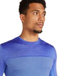 ICEBREAKER Mens 125 Cool-Lite Sphere LS Tee CB, Baja/Brilliant/Cb (vzorek) velikost: M