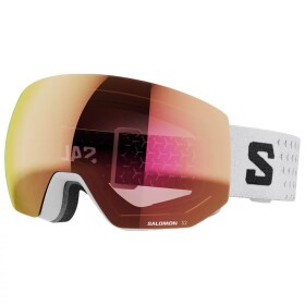 Lyžařské brýle Salomon RADIUM PRO, White/Ruby