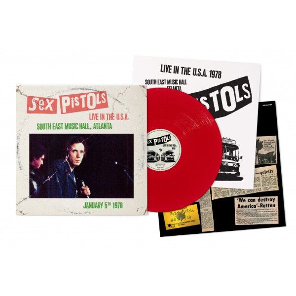Live In The USA 1978 - Atlanta - LP - Sex Pistols