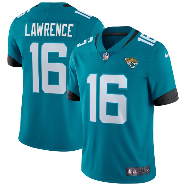 Nike Pánský dres Jacksonville Jaguars NFL Trevor Lawrence #16 Vapor Limited Alternate Velikost: 3XL