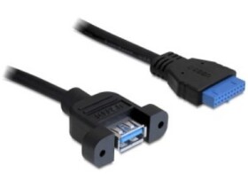 Delock kabel interní 19pin USB 3.0 1 x USB 3.0 A samice / 50cm (83118)