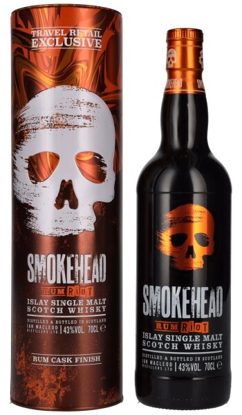 Smokehead Rum Riot 43% 0,7 l (tuba)