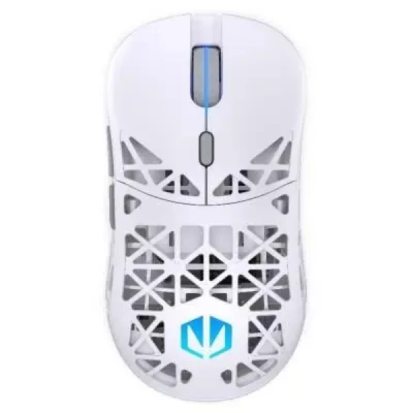 Endorfy LIV Plus Wireless bílá / Bezdrátová myš / optická / 26000 dpi / 6 tlačítek / ARGB / USB / 1.8m / dokovací stani (EY6A017)