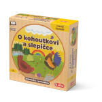 O kohoutkovi a slepičce - skládačka s pohádkou