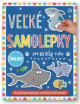 Veľké samolepky a maľovanky pre malé ruky Žraloky