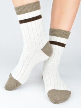 Ponožky Noviti SB 138 Wool Stripes 36-41 mix 36-41