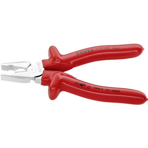 Knipex 02 07 200 VDE silové kombinované kleště 200 mm DIN ISO 5746, DIN EN 60900