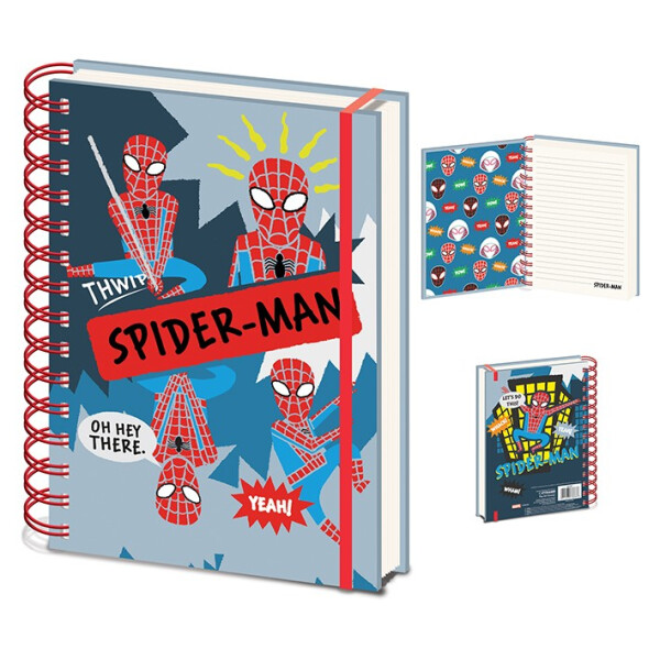 Blok A5 kroužkový Spiderman Sketch - EPEE